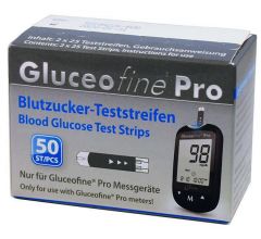 Gluceofine® Pro Blutzucker-Teststreifen